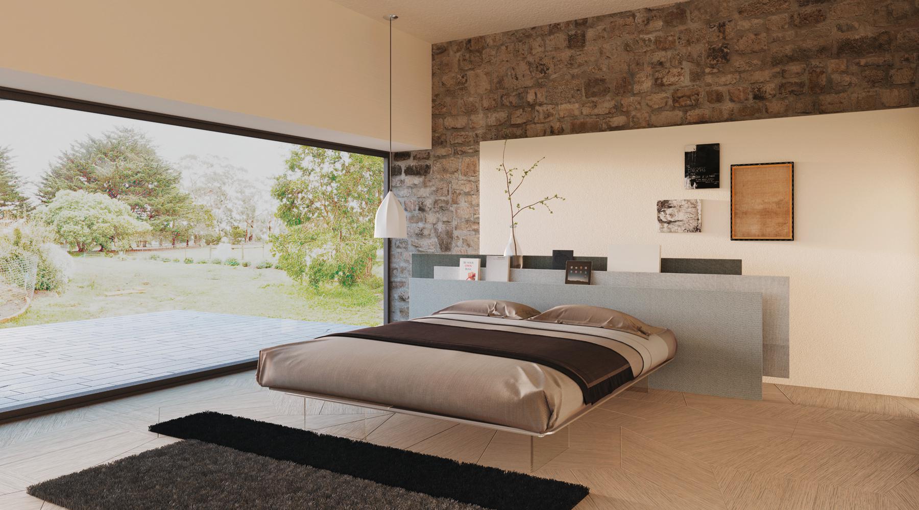 Camera Lago matrimoniale vele bed livraghi progetto casa