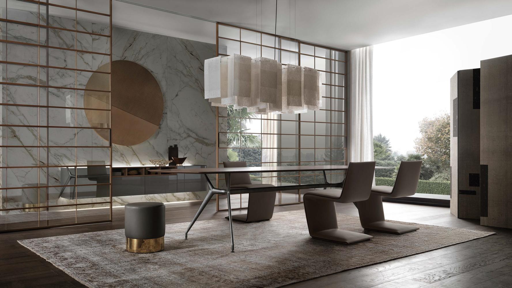 rimadesio porte scorrevoli soho living livraghi progetto casa