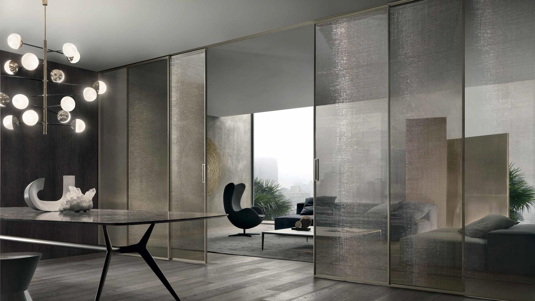 rimadesio porte scorrevoli velaria living livraghi progetto casa