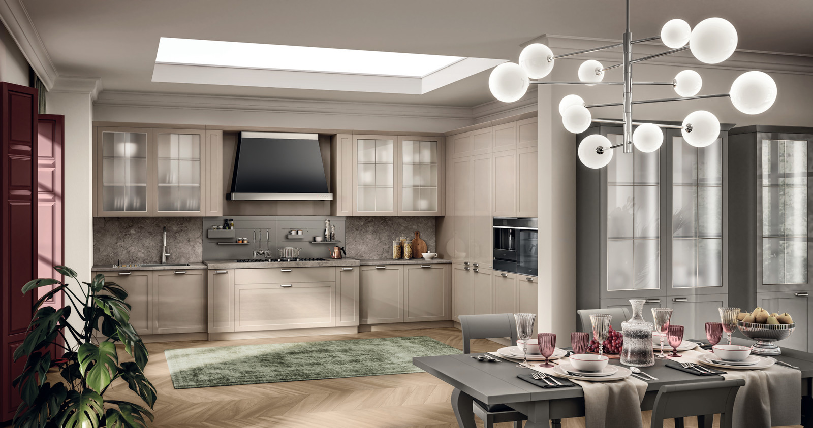 Cucina angolare Carattere Scavolini