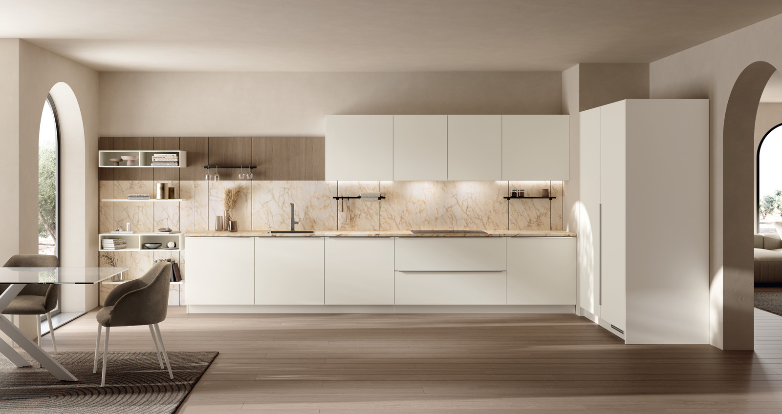 Cucina lineare Moda Scavolini