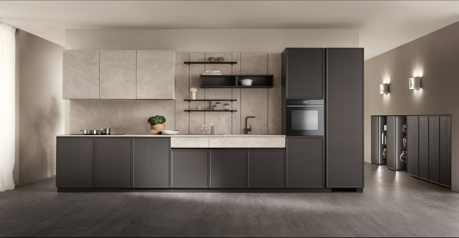 Cucina lineare Poetica Scavolini