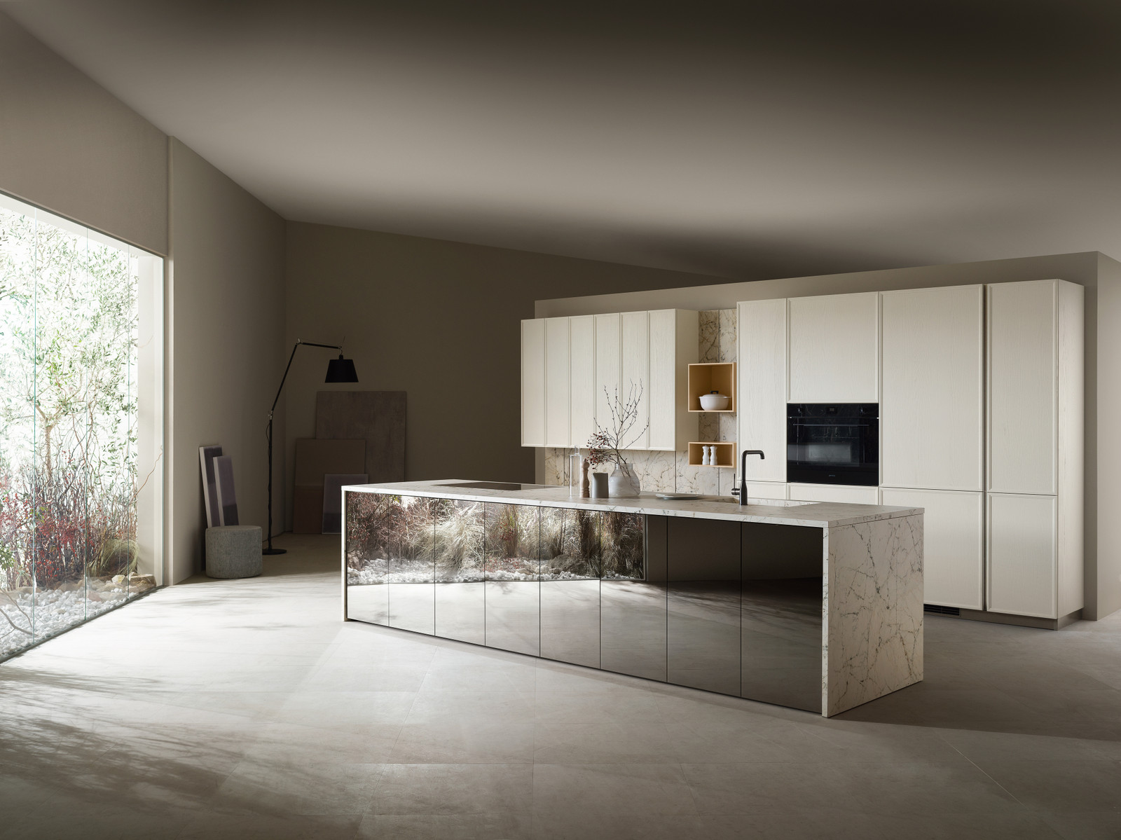 Cucina con isola Poetica Scavolini