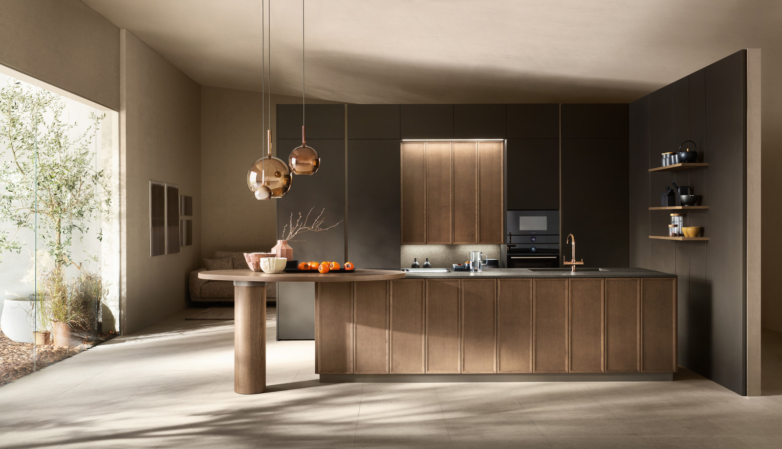 Cucina con isola Poetica Scavolini