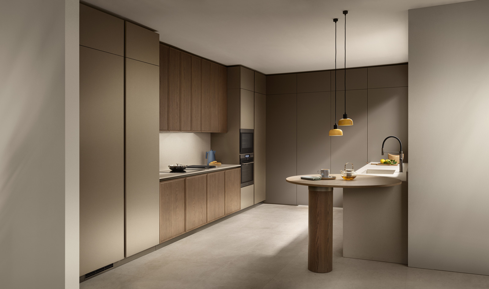 Cucina con isola Poetica Scavolini