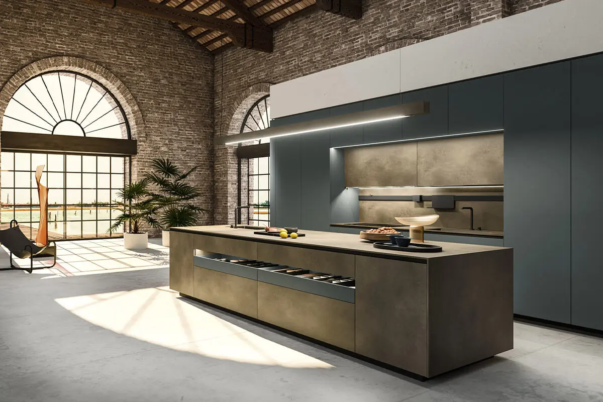 Cucina Arrital con isola ak project