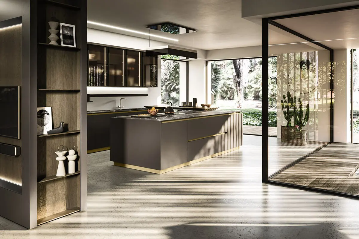 Cucina Arrital con isola ak project