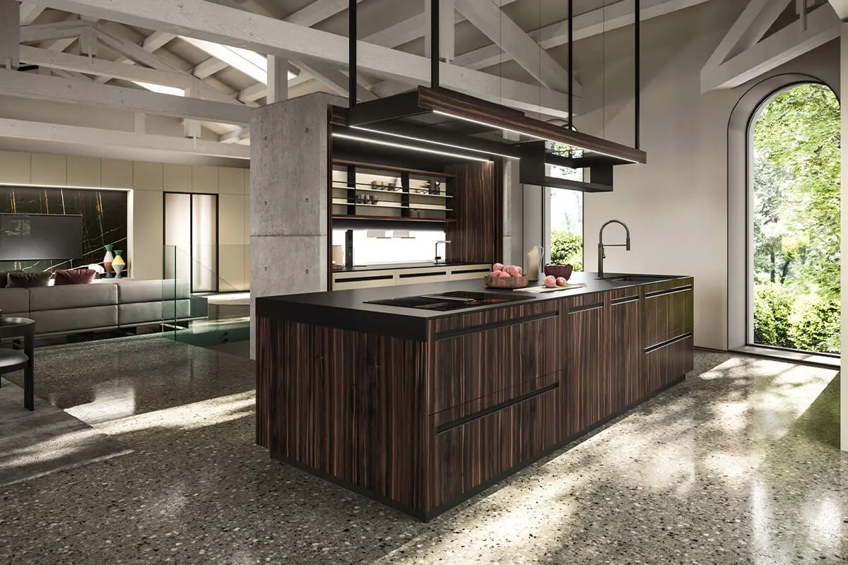 Cucina Arrital con isola ak project